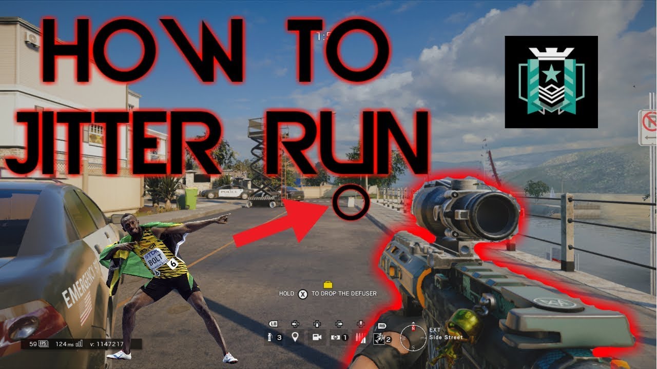 How To Jitter Run On Console Rainbow Six Siege Tutorial YouTube