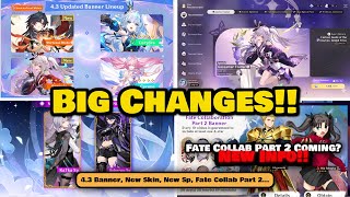 Big Update Just In 43 Changed Reruns  Kafka Acheron Sp U0026 Fate Collab Part 2  Honkai Star Rail