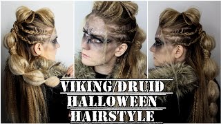 Viking / Druid Halloween Hairstyle | Nia