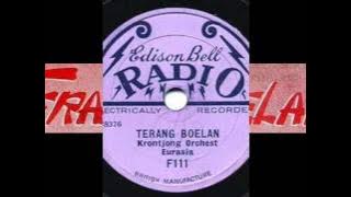 Krontjong Orchest Eurasia - Terang Boelan (1928)