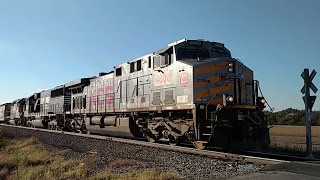 Ns 66W Oil train.. KCS 6600 Ns 6338 ICE 6211