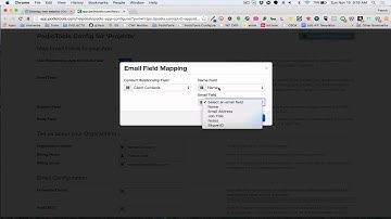 Email To/From Podio: Configure PodioTools v3