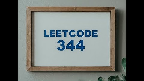 LEETCODE 344:Mastering How to Efficiently Reverse a String