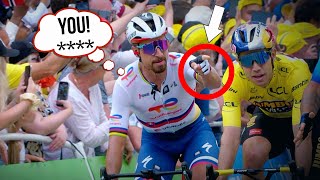 Why was Peter Sagan FURIOUS at Wout van Aert after Sprint | Tour de France 2022 Stage 3