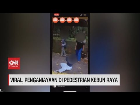 Viral Penganiayaan Remaja Putri di Pedestrian Kebun Raya Bogor