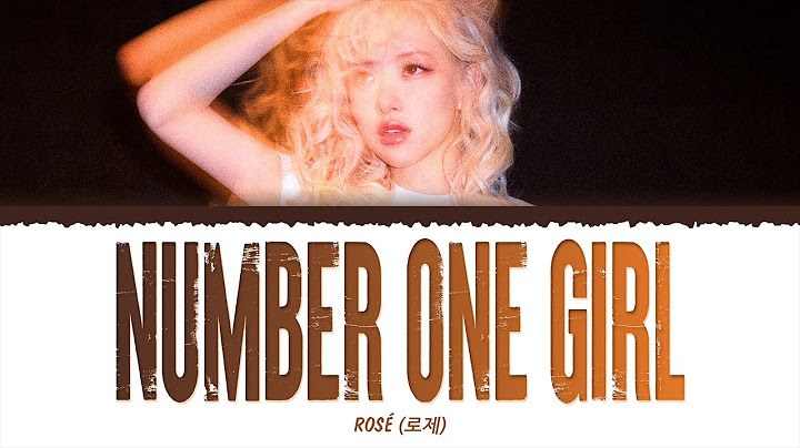 ROSÉ (로제) - Number One Girl (1 HOUR LOOP) Lyrics | 1시간 가사