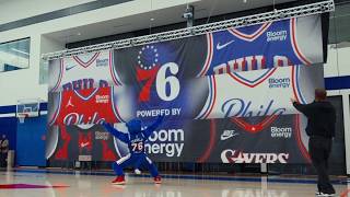The Sixers name Bloom Energy as Official Jersey Patch Partner