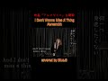 I Don't Want To  Miss A Thing/Aerosmith covered by Blue.S #shorts