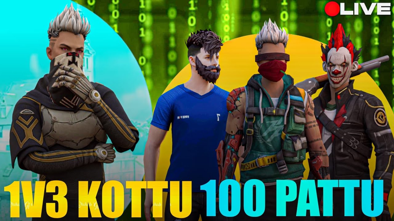 FREE FIRE LIVE IN TELUGU |🇮🇳 - PLAYING 1 VS 2 WITH SUBSCRIBERS 🥰 | GO ...