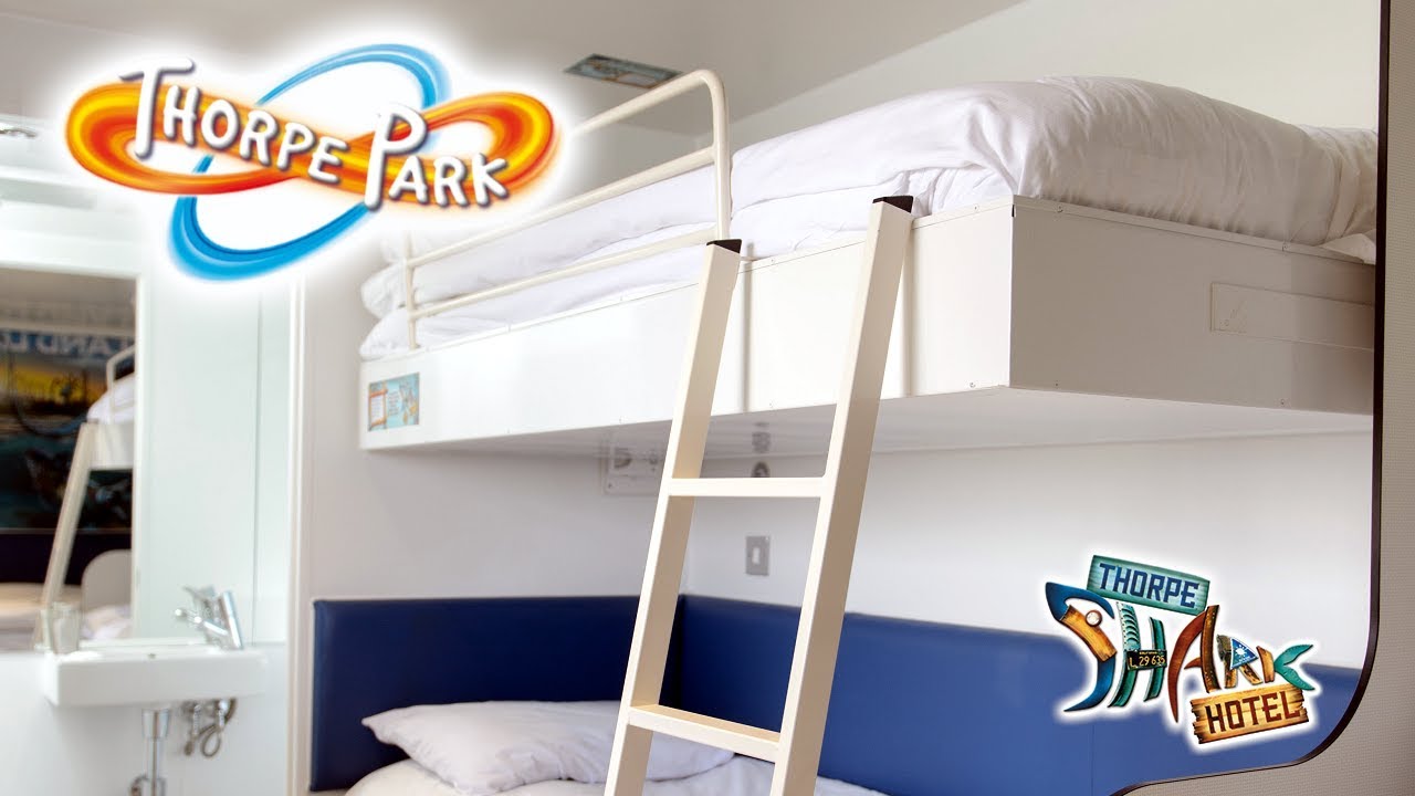 Thorpe Park's Shark Hotel Room Tour & Review 2019 YouTube