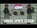 Friday night funkin smoov sprite design