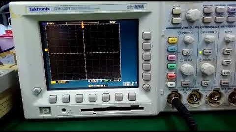 Tektronix TDS 3054 Oscilloscopes Repairs by Dynamics Circuit (S) Pte. Ltd.