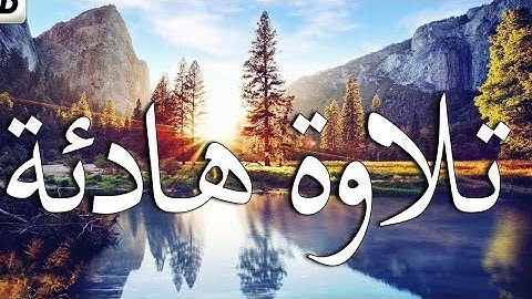 راحة نفسية ماشاء الله تبارك الرحمن #سورة الرحمن
