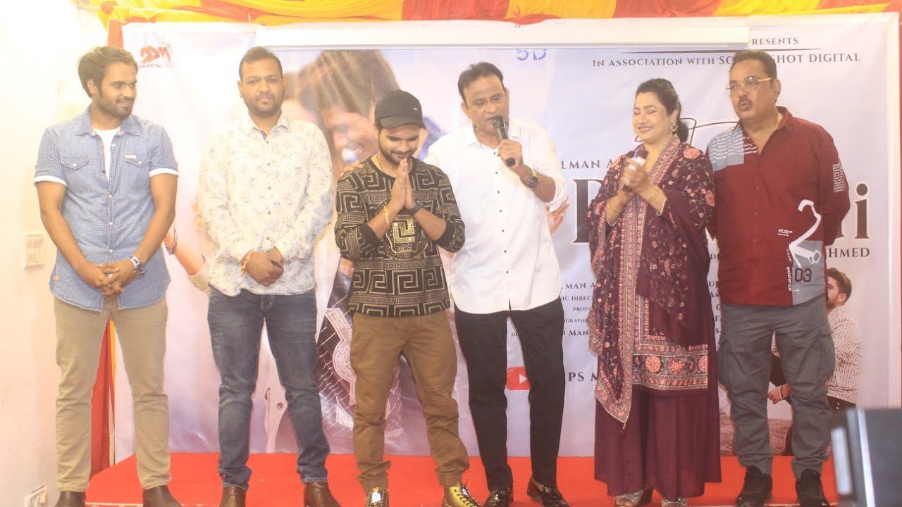 Israr Rajput Grand Launch of Salman Ali's music video