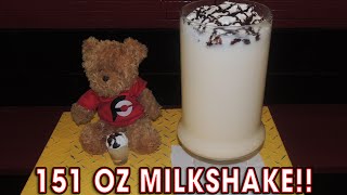 151oz MILKSHAKE CHALLENGE!! (5,587 Calories)