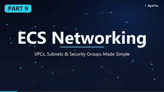 Information ECS Networking Explained | VPC, Subnets, Security Groups & VPC Endpoints News