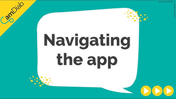 Navigating the app -  mylife YpsoPump
