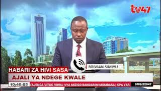 Ajali ya ndege Kwale: KCAA yathibitisha, abiria 12 wahusika; ilikuwa inatoka Diani kuelekea Tembo