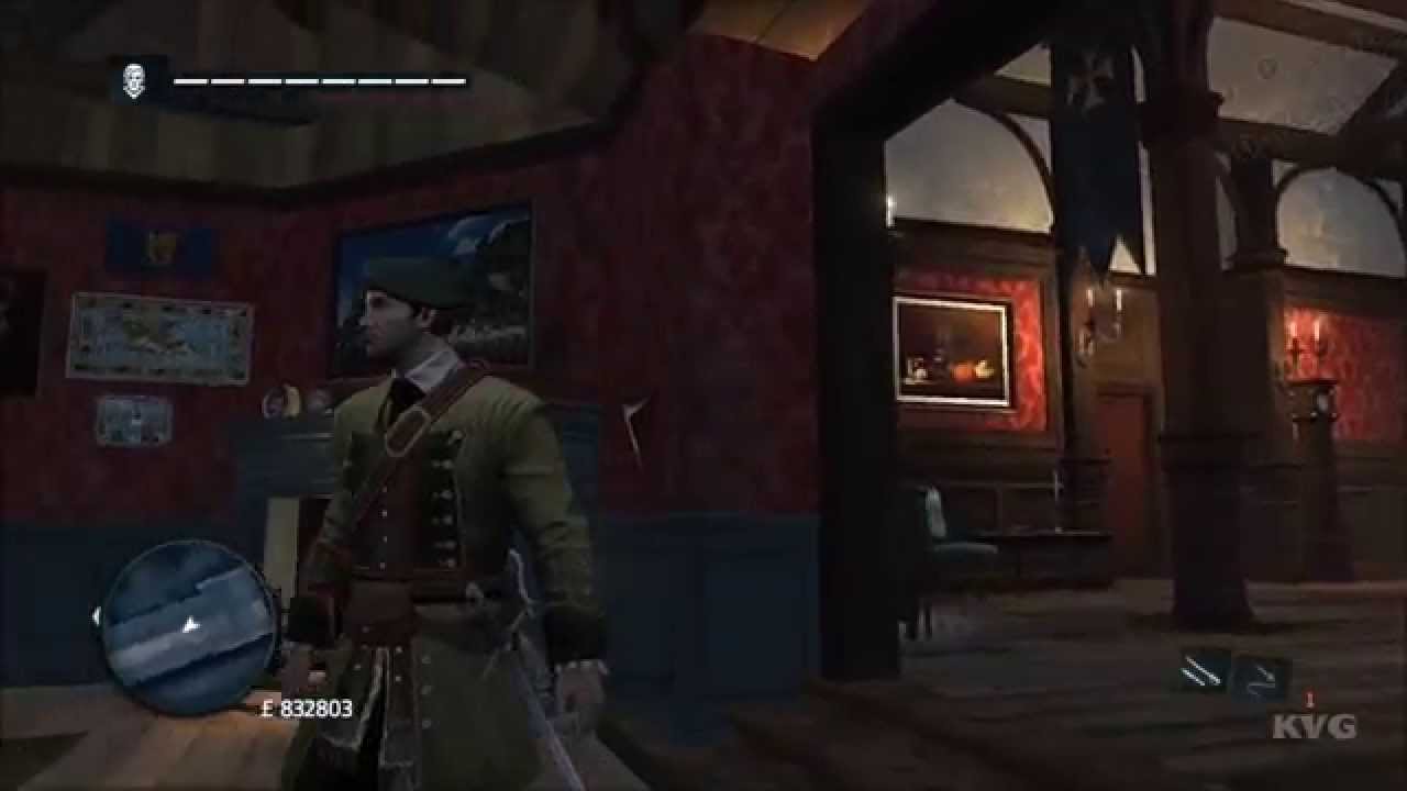 Assassin's Creed: Rogue - All Outfits, Swords-Daggers & Pistols [HD]