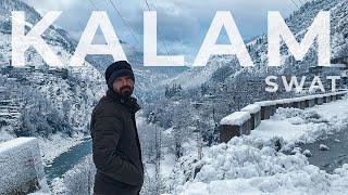 KALAM VALLEY - the most beautiful place in Pakistan | Swat Valley in Winters... Kalam live SnowFall.