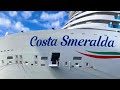 SENSATIONAL Costa Smeralda Cruise Ship Tour 2020!