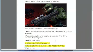 Fix Halo Infinite Stuttering Issue on Windows 11/10