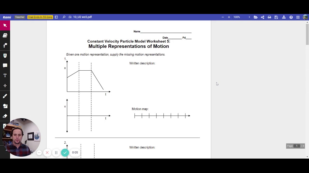 Homework Help Multiple Representations Of Motion YouTube