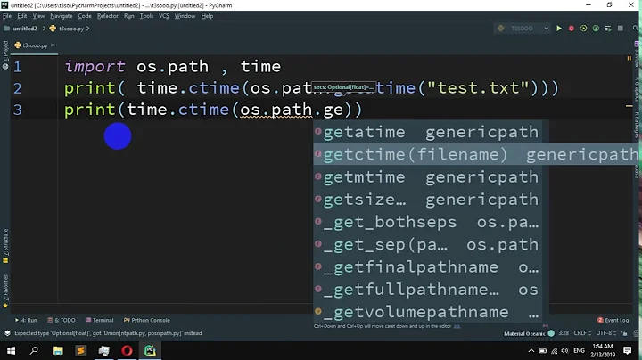 How to get file creation & modification date times in Python