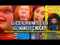 El escalofriante video del muñeco Chucky de Fernanda