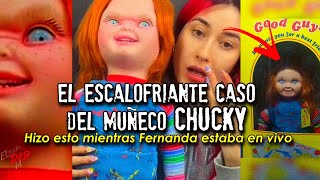 El escalofriante video del muñeco Chucky de Fernanda Blaz