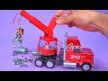 Amazing ELECTROMAGNETIC CRANE made with recyclable materials