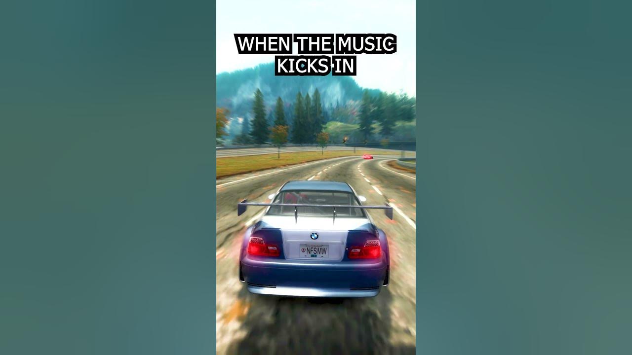 Need for Speed Most Wanted 2005 | BMW M3 GTR E46 And Music