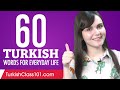 60 turkish words for everyday life  basic vocabulary 3