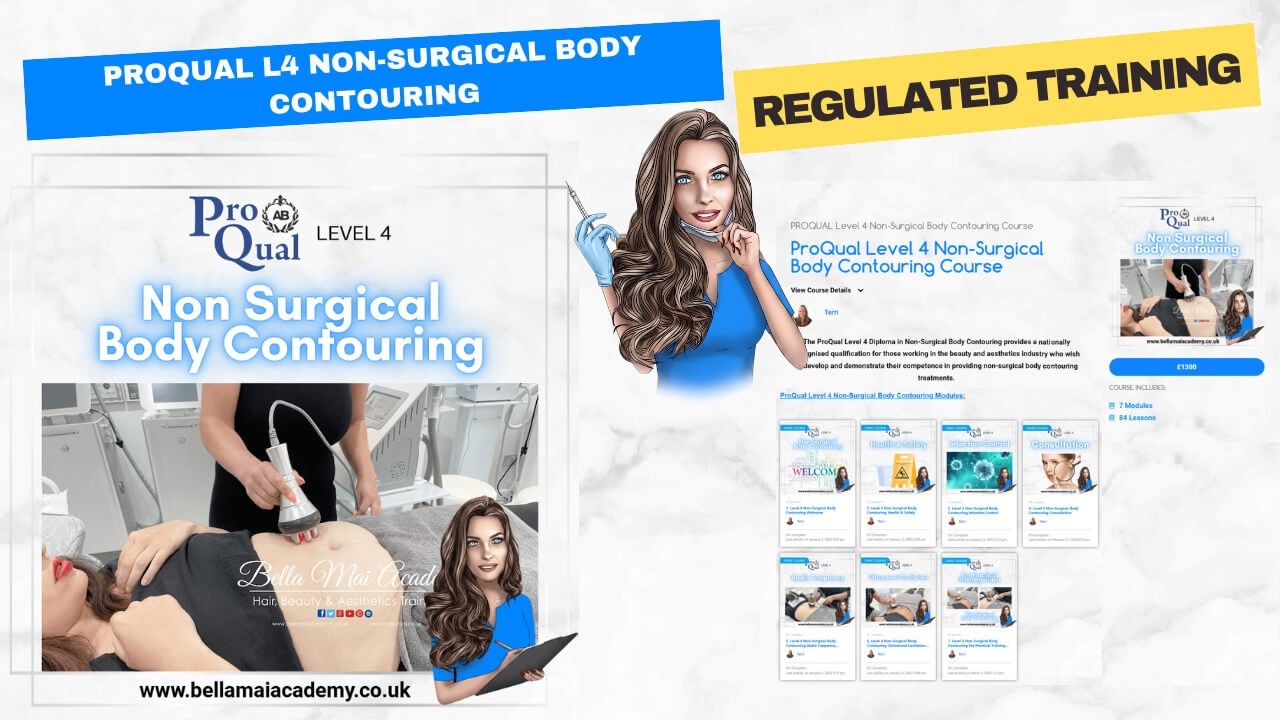 Proqual Level 4 Non Surgical Body Contouring Training Course