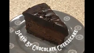 Death by chocolate cheesecake