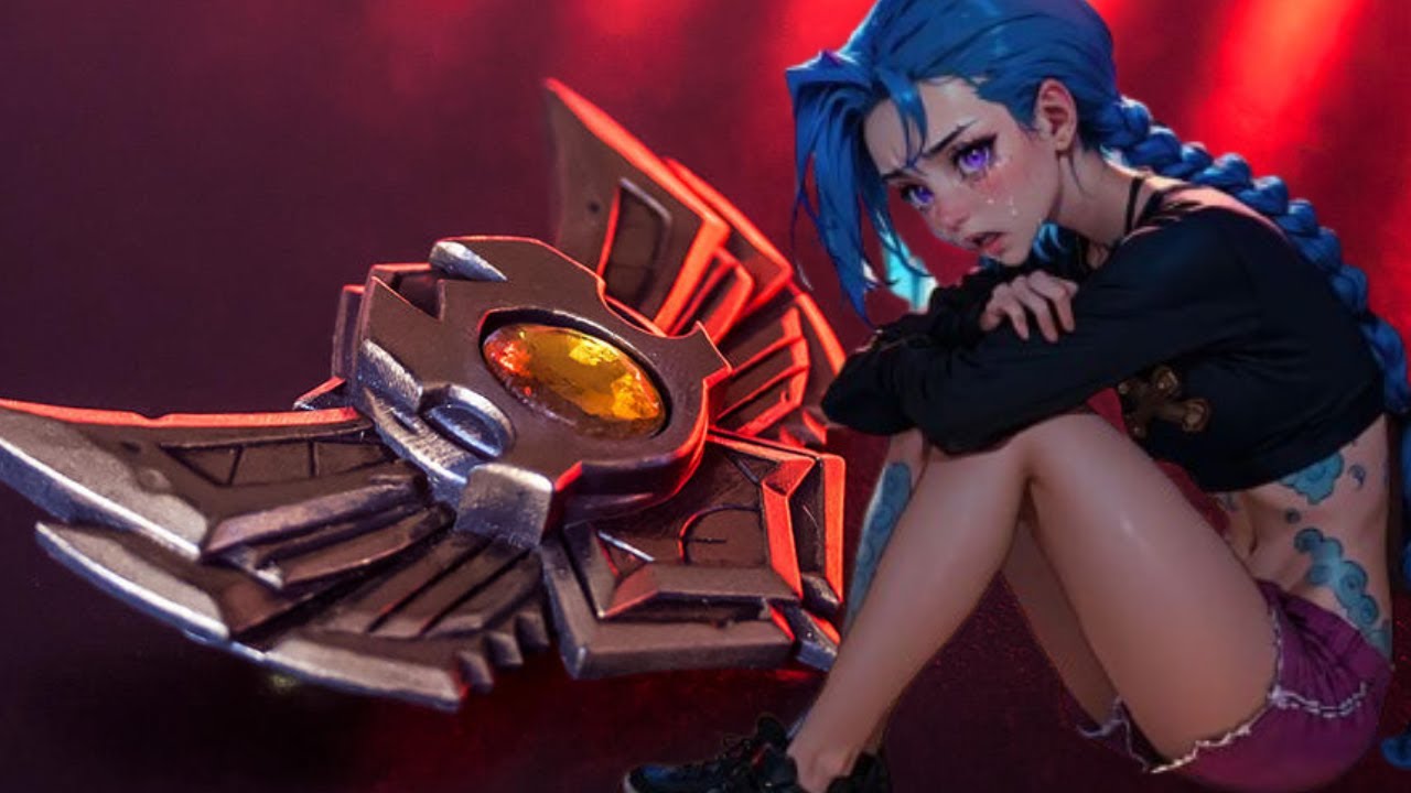 Jinx Point 1million points Jinx suffers in Bronze Elo - YouTube