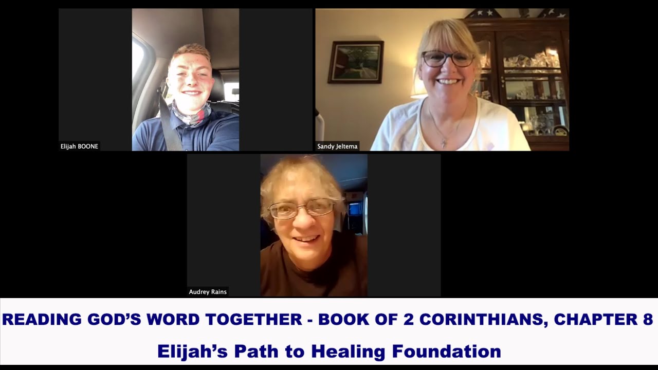 Reading God's Word Together, Book of 2 Corinthians - Chapter 8 - YouTube