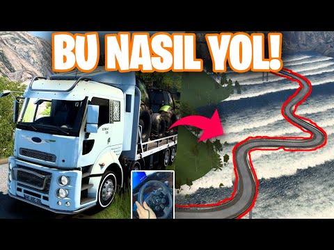 ÇEKİCİ OLDUK DEVASA TRAKTÖR YÜKLEDİK !!! | FORD CARGO 3238 İLE ÖLÜM YOLLARINDA | Ets 2 Mod 1.43