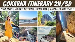 Gokarna Itinerary 3Days/2Nights | Gokarna Beach Trek | Yana Caves | With Costing