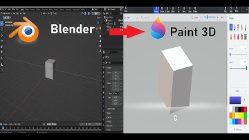 how to import 3d objects from blender to paint 3d