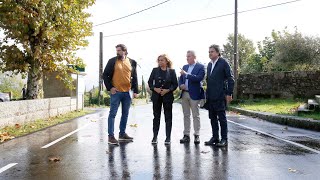 📡Inauguración das obras de asfaltado da EP-5206 de acceso a Luneda (A Cañiza)