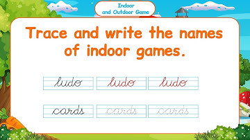 Pre-Primer EVS Lesson | Every Page Explained for Kids | evs for kids |  Trace and write indoor games