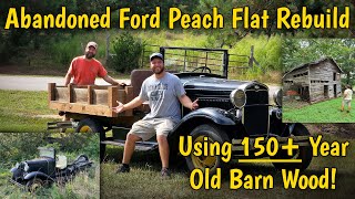 видео: Заброшенный Ford Model A 31 года выпуска, восстановление Peach Flat! Из 150-летней амбарной древе... картинка: Заброшенный Ford Model A 31 года выпуска, восстановление Peach Flat! Из 150-летней амбарной древе...