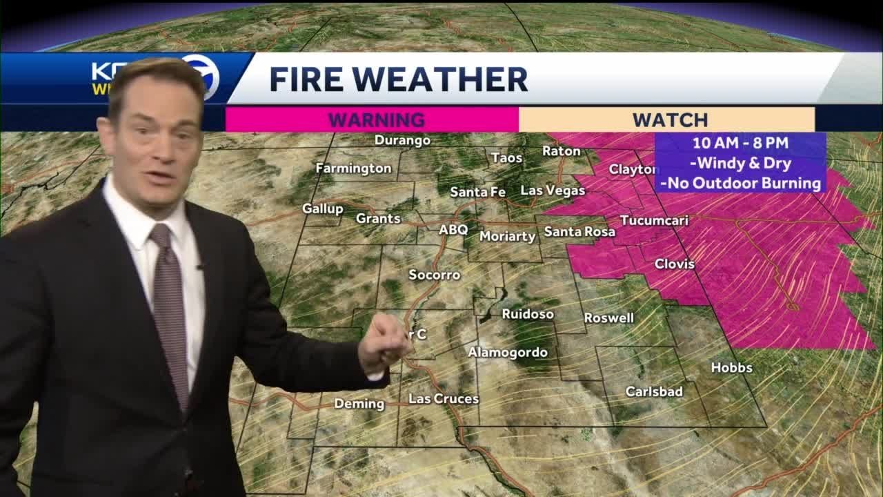 High wind warnings and wind advisories issued for New Mexico - YouTube