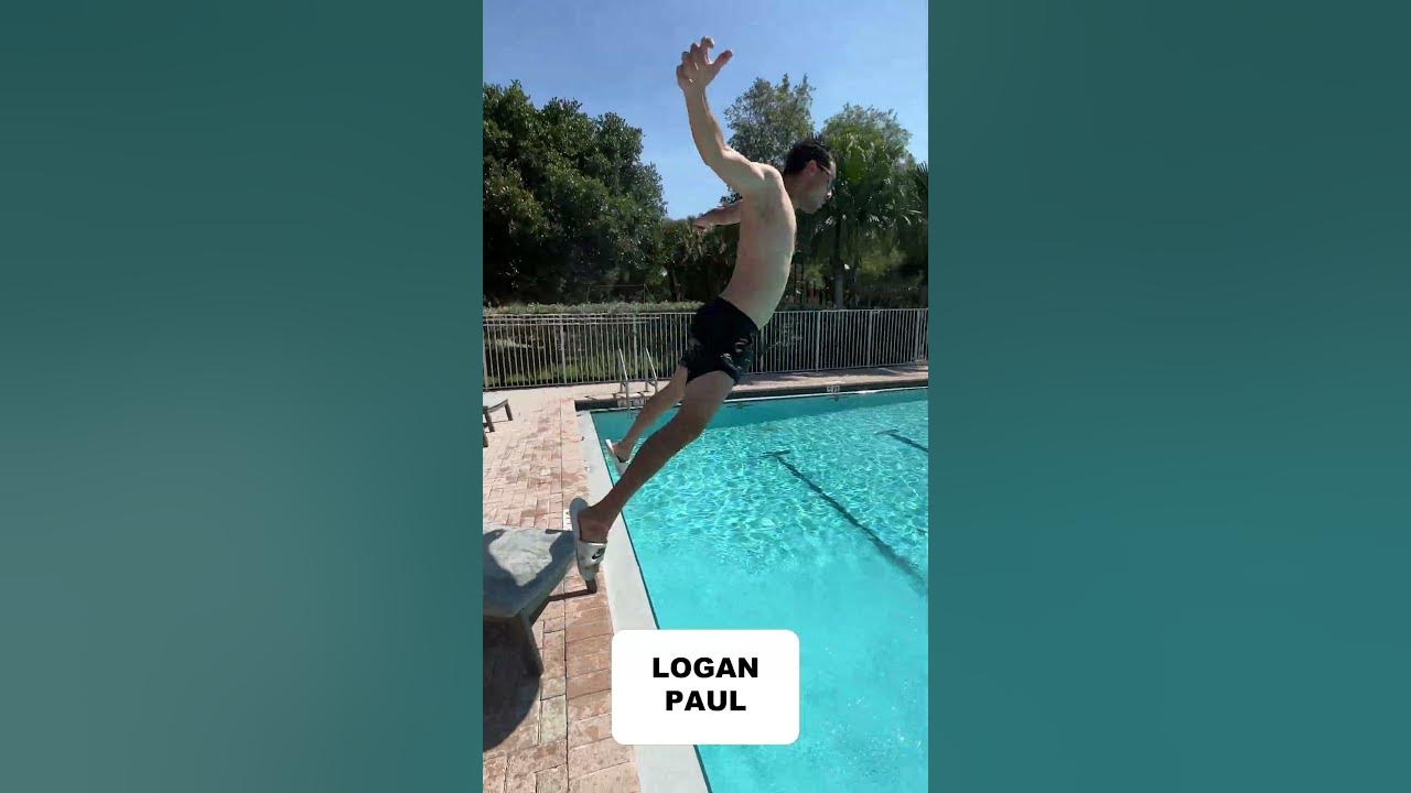 HOW FAMOUS PEOPLE JUMP INTO WATER YouTube