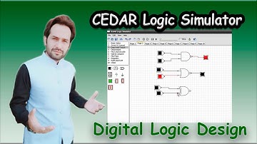 14 CEDAR Circuit Simulator for Digital Logic Design and Electronics Urdu Hindi