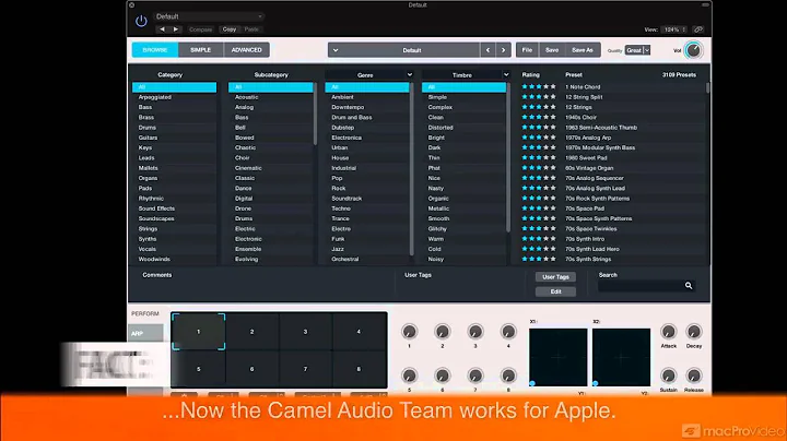 Logic Pro X 208: Alchemy Explored - 1. Introduction