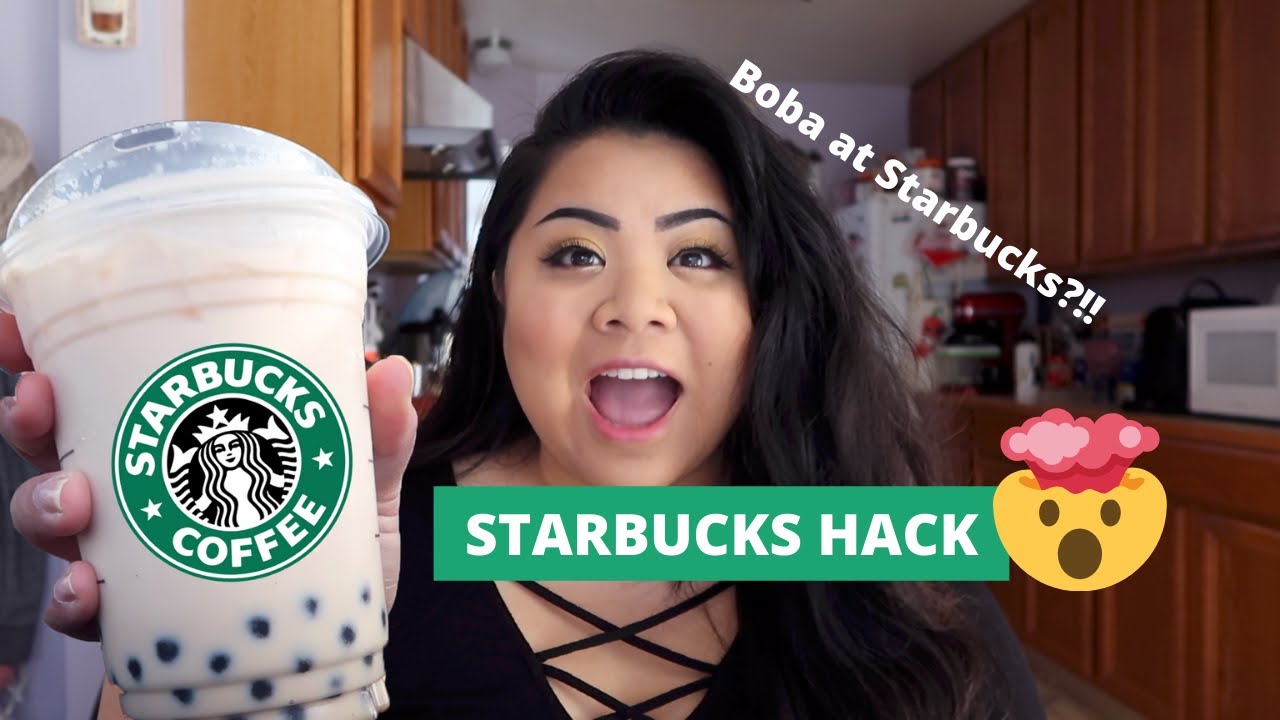 Starbuck'S Hack: How To Get Boba Milk Tea At Starbucks - Youtube