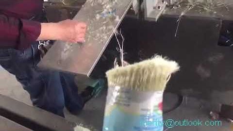 No dust broom filament flagging machine---AUTOMATIC FILAMENT FLAGGING MACHINE