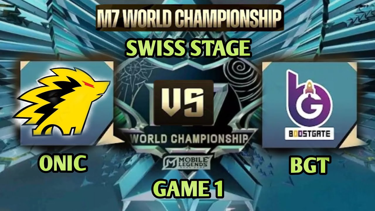 [GAME 1] TEAM ONIC VS TEAM BGT SWISS STAGE M7 CHAMPIONSHIP DAY 1 (ID)